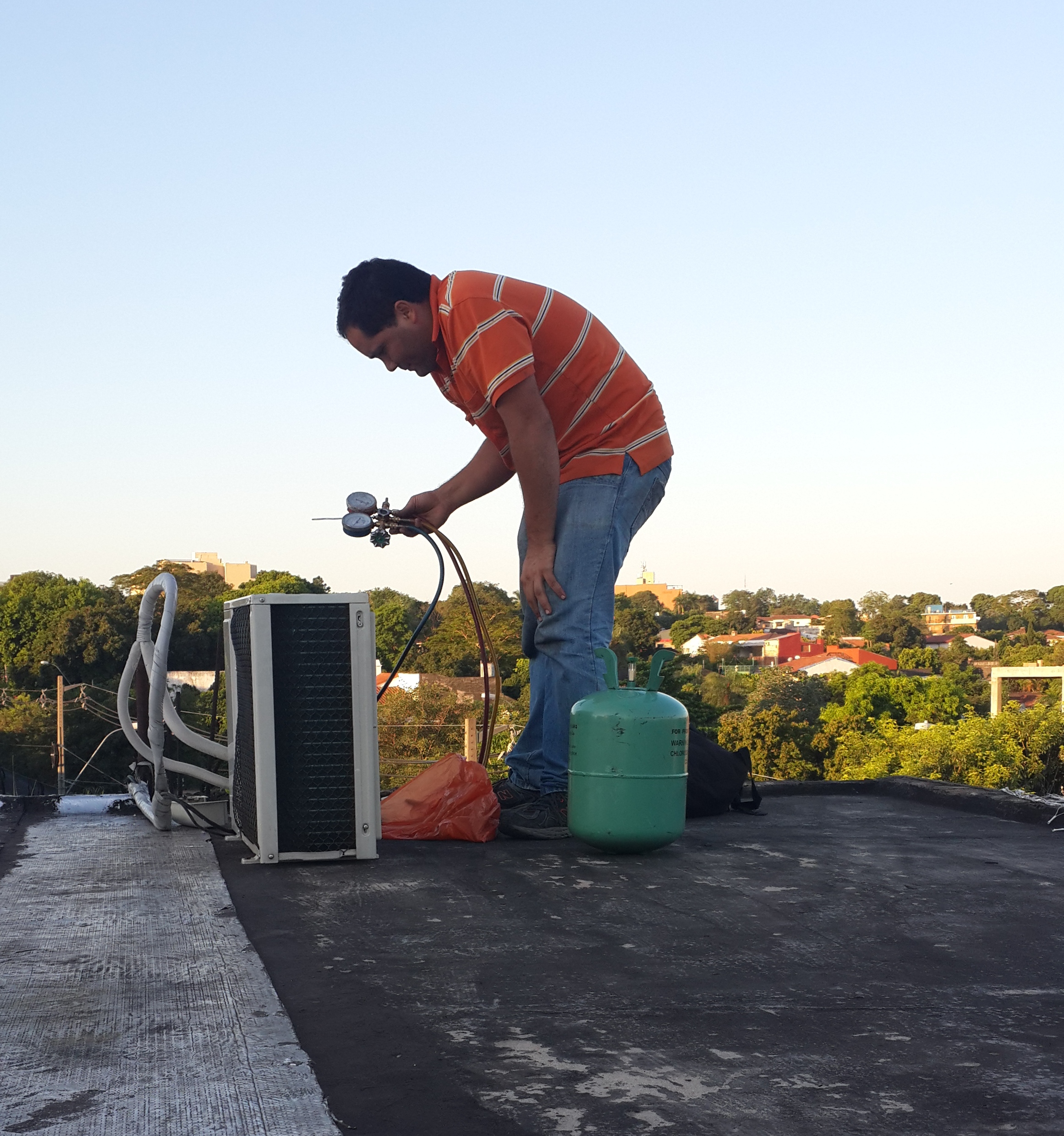 Instalacion de aire acondicionado split